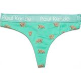 Paul Kenzie Desenli Kadın String Külot – Eco Characters – Elephantastic Çok Renkli Xs