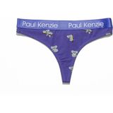 Paul Kenzie Desenli Kadın String Külot – Eco Characters – Koala Çok Renkli Xl