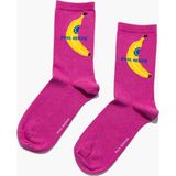 Paul Kenzie Desenli Soket Çorap - Bananas - 41 - 45 - Pembe
