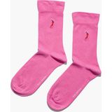 Paul Kenzie Desenli Soket Çorap - Chili - 41 - 45 - Pembe