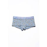 Paul Kenzie x Kurtaran Ev - Desenli Kadın Boyshort Külot - Poppy Çok Renkli XS