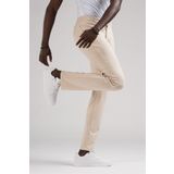 Paul Martin Slimfit Beli Lastikli Ve İplikli Full Likralı Yazlık Jogger Pantolon KREM 32