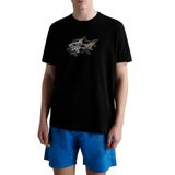 Paul & Shark % 100 Pamuk Regular Fit Bisiklet Yaka Baskılı T Shirt Erkek T Shirt 24411041 011