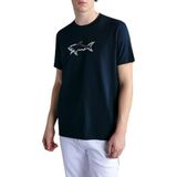 Paul & Shark % 100 Pamuk Regular Fit Bisiklet Yaka Logolu T Shirt Erkek T Shirt 24411085 013