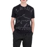 Paul & Shark % 100 Pamuk Regular Fit Bisiklet Yaka T Shirt Erkek T Shirt 22411018 011
