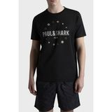 Paul & Shark % 100 Pamuk Regular Fit Bisiklet Yaka T Shirt Erkek T Shirt 24411044 011 - Siyah - 2XL