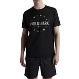 Paul & Shark % 100 Pamuk Regular Fit Bisiklet Yaka T Shirt Erkek T Shirt 24411044 011