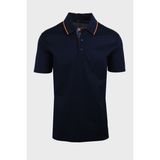 Paul & Shark % 100 Pamuk Regular Fit Düğmeli Polo Yaka T Shirt Erkek Polo Yaka T Shirt 24411261 013 - Lacivert - XS