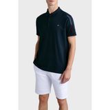 Paul & Shark % 100 Pamuk Regular Fit Düğmeli Polo Yaka T Shirt Erkek Polo Yaka T Shirt 24411313 013 - Lacivert