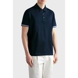 Paul & Shark % 100 Pamuk Regular Fit Düğmeli Polo Yaka T Shirt Erkek Polo Yaka T Shirt 24411316 013 - Lacivert