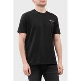 Paul & Shark % 100 Pamuk Regular Fit Sırt Baskılı T Shirt Erkek T Shirt 24411077 011 - Siyah - XS