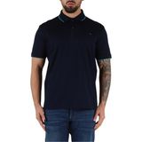 Paul & Shark 25411268A-013 Lacivert Düğme Kapamalı Kısa Kol Reqular Fit Polo Yaka Erkek Tişört