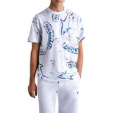 Paul & Shark Baskılı Pamuklu Regular Fit Bisiklet Yaka T Shirt Erkek T Shirt 24411103 010