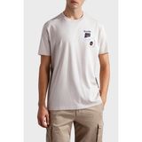 Paul & Shark Baskılı Pamuklu Regular Fit Bisiklet Yaka T Shirt Erkek T Shirt 24411117 029 - Taş - XS