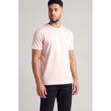 Paul & Shark Erkek Dokuma Kumaş Düz Bisiklet Yaka Kahverengi T-Shirt 25411026SMA-155 - 3XL
