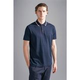 Paul & Shark Erkek Dokuma Polo Yaka Kısa Kol Günlük Lacivert Polo Yaka T-Shirt 14311719-050