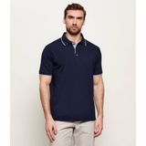 Paul & Shark Erkek Düğme Kapama Kısa Kol %100 Pamuk Mavi Polo Yaka T-Shirt 26411272-013