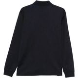 Paul & Shark Erkek Düğme Kapama Uzun Kol Polo Yaka Reqgular Fit Lacivert-Gümüş Polo Yaka T-Shirt 15311727-50F