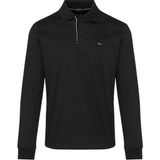Paul & Shark Erkek Düğme Kapama Uzun Kol Polo Yaka Reqgular Fit Siyah-Altın Polo Yaka T-Shirt 15311727A-11G - 3XL