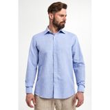 Paul & Shark Erkek Düğmeli Uzun Pamuklu Günlük Mavi Gömlek 24413076CF-364 - 39