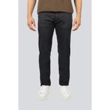 Paul & Shark Erkek Hafif Eskitme Desenli Normal Kalıp Denim Siyah Jeans 15314135-J11 - 48