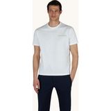 Paul & Shark Erkek Kısa Kol Bisiklet Yaka Rahat Kesim Beyaz T-Shirt 26411010A-108 - 3XL