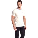 Paul & Shark Erkek Kısa Kol Bisiklet Yaka Rahat Kesim Beyaz T-Shirt 26411011SM-108