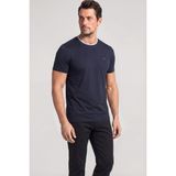 Paul & Shark Erkek Kısa Kol Bisiklet Yaka Rahat Kesim Mavi T-Shirt 26411011SM-013