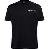 Paul & Shark Erkek Kısa Kol Bisiklet Yaka Rahat Kesim Siyah T-Shirt 26411010-011 - XL