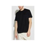 Paul & Shark Erkek Kısa Kol Bisiklet Yaka Rahat Kesim Siyah T-Shirt 26411038-011