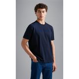 Paul & Shark Erkek Logo Baskılı Bisiklet Yaka Normal Kesim Lacivert T-Shirt 14311638-050