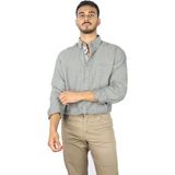 Paul & Shark Erkek Marka Logo Detaylı Regular Fit Uzun Kollu Antrasit Gömlek 12313078-308 - 43