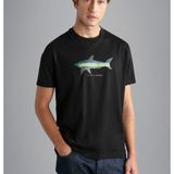 Paul & Shark Erkek Marka Logolu Pamuklu Normal Kalıp Günlük Haki T-Shirt 24411130-011