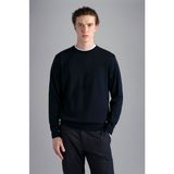 Paul & Shark Erkek Marka Logolu Uzun Kollu Rahat Lacivert Kazak 13311035-050 - 2XL