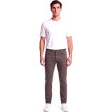 Paul & Shark Erkek Normal Kalıp Pamuklu Düz Paça Esnek Denim Kahverengi Jeans 16314174-306 - 58