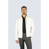 Paul & Shark Erkek Normal Kalıp Rüzgara ve Suya Karşı Dirençli Gizli Kapüşonlu Bej Ceket 25412013-629 - XL