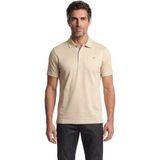 Paul & Shark Erkek Normal Kesim Metalik Logo Detaylı Pamuklu Kısa Kollu Bej Polo Yaka T-Shirt 26411232SM-348 - XL
