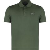 Paul & Shark Erkek Normal Kesim Pamuklu Pike Kumaş Kısa Kollu Yeşil Polo Yaka T-Shirt 99311000-089