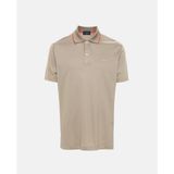 Paul & Shark Erkek Pamuklu Polo Yaka Kısa Kollu Günlük Kullanım Krem Polo Yaka T-Shirt 14311716-128 - Ekru