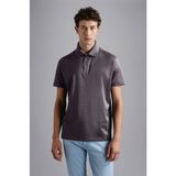 Paul & Shark Erkek Pamuklu Polo Yaka Kısa Kollu Günlük Kullanım Siyah Polo Yaka T-Shirt 24411201-805