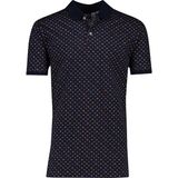 Paul & Shark Erkek Pamuklu Regular Fit Desenli Kısa Kollu Lacivert Polo Yaka T-Shirt 23411319-013