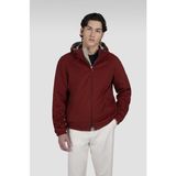 Paul & Shark Erkek Regular Fit Kapüşonlu Çift Taraflı Kaşmir Bej-Bordo Ceket 15312426-533 - Bej - Bordo