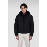 Paul & Shark Erkek Regular Fit Kapüşonlu Çift Taraflı Kaşmir Siyah Ceket 15312426-011