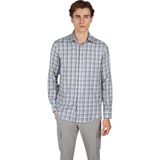 Paul & Shark Erkek Regular Fit Kare Desenli Pamuklu Uzun Kollu Çok Renkli Gömlek 15313125CF-C73 - 39