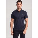 Paul & Shark Erkek Regular Fit Logo Detaylı Pamuklu Kısa Kollu Lacivert Polo Yaka T-Shirt 26411271-013