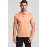 Paul & Shark Erkek Regular Fit Logo Işlemeli Pamuklu Kısa Kollu Turuncu Polo Yaka T-Shirt 26411270-231