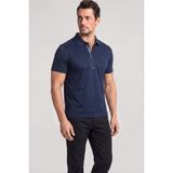 Paul & Shark Erkek Regular Fit Pamuklu Kısa Kollu Lacivert Polo Yaka T-Shirt 26411250SM-013