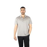 Paul & Shark Erkek Regular Fit, Polo Yaka, Kısa Kollu, Desenli T-Shirt, Bej, S