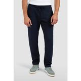 Paul & Shark Erkek Regular Fit Shark Logolu Beli Lastikli ve Ip Bağlamalı Lacivert-Gold Eşofman Altı 15311837-50E - XL