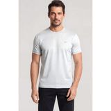 Paul & Shark Erkek Regular Fit Yuvarlak Çizgili Yakalı Metalik Logo Detaylı Kısa Kollu Mavi T-Shirt 26411008SM-394 - 2XL